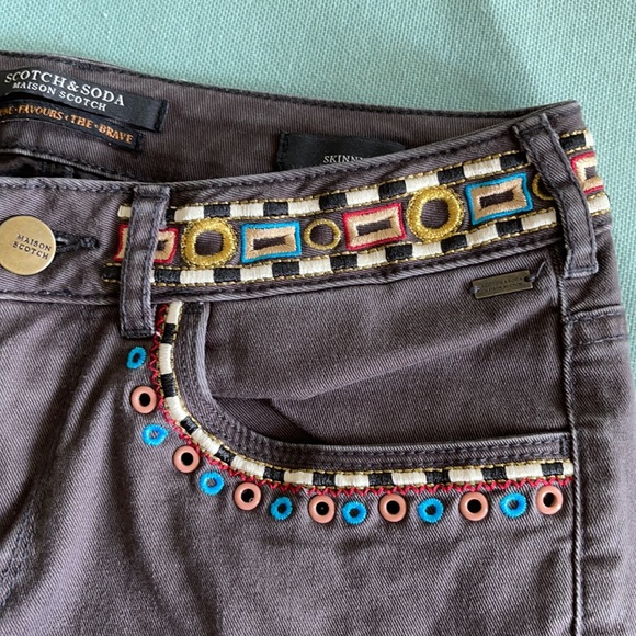 SCOTCH & SODA MAISON SCOTCH SKINNY JEANS SZ 28/32 - Picture 4 of 5